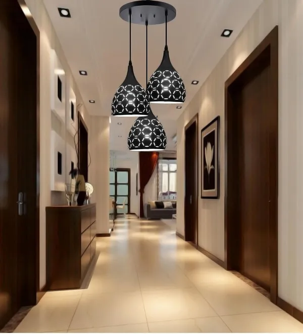 Avior_Black_Round_Cluster_Aluminum_Dome_Hanging_Light_Pendant_Lamp_(Ac/_Dc)