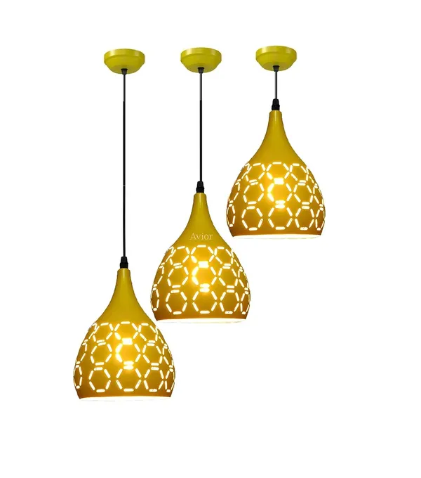 Avior_Lemon_Aluminum_Decorative_Ceiling_Hanging_Pendant_Light_Lamp_(Pack_Of_3)