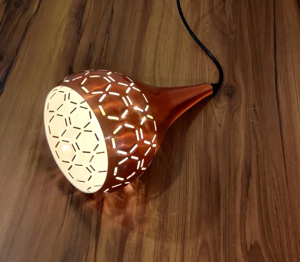 Avior_Copper_Aluminum_Hanging_Pendant_Ceiling_Lights_Lamp_Cutting_Shade_(Set_Of_2_Pieces)