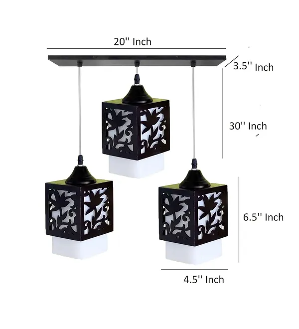 Avior_Black_Lotus_Hanging_Ceiling_Light_For_Living_Room,_Bedroom_(Wood,_Linear_Sequence_Base)