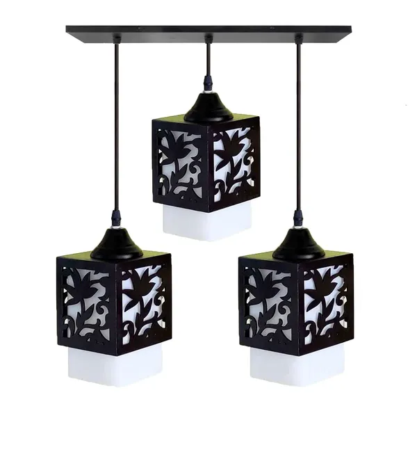 Avior_Black_Lotus_Hanging_Ceiling_Light_For_Living_Room,_Bedroom_(Wood,_Linear_Sequence_Base)