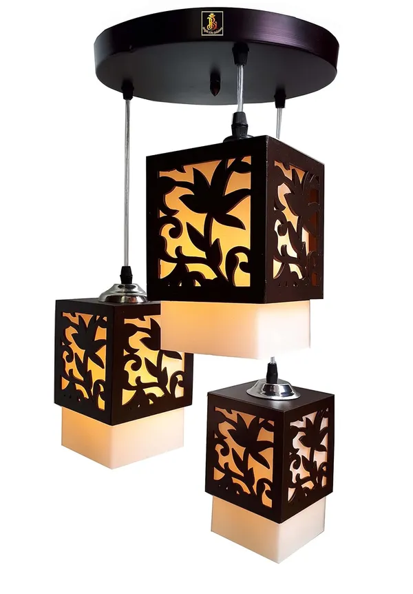 Avior_Black_Round_Cluster_Wooden_Chandelier_Hanging/_Ceiling_Lights_For_Living_Room,_Home
