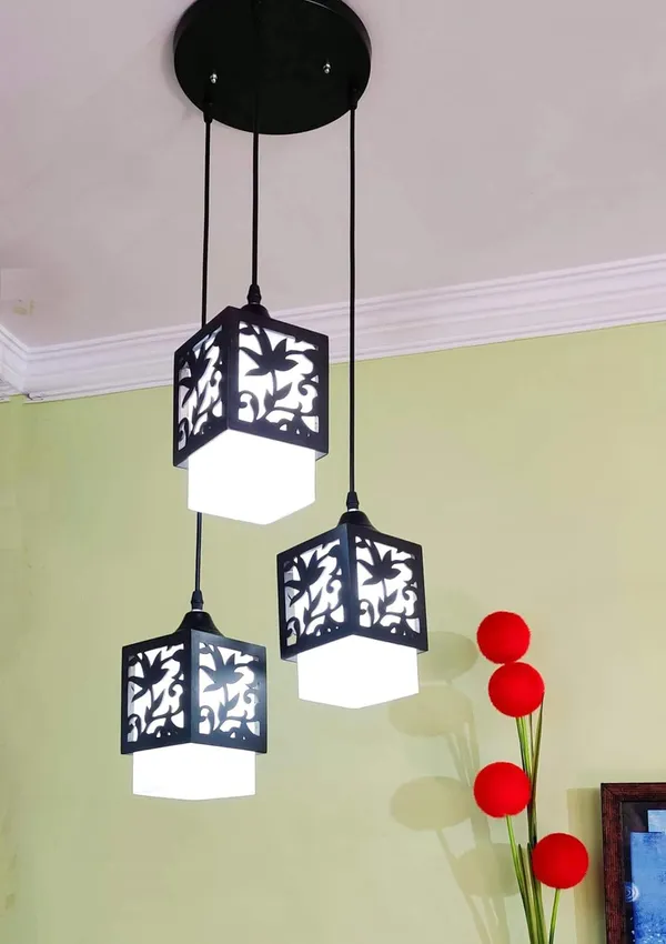 Avior_Black_Round_Cluster_Wooden_Chandelier_Hanging/_Ceiling_Lights_For_Living_Room,_Home
