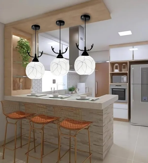 Avior_Black_&_White_Deer_Horns_Design_Ceiling_Hanging_Lights_For_Kitchen_Island,_Pendent_Lamp_Over_Dining_Table,_Home_Decorative_Items_For_Gallery/_Lobby/_Balcony_(Pack_Of_3)