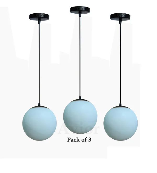 Avior_White_Milky_Doom_Hanging_Light,_Globe_Shade_Pendant_Light,_Ceiling_Lamp_(Pack_Of_3)