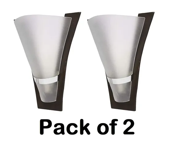Avior_Brown_Round_Wall_Led_Lamp,_(Glass)