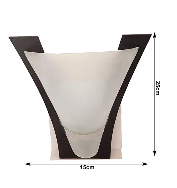 Avior_Brown_Round_Wall_Led_Lamp,_(Glass)
