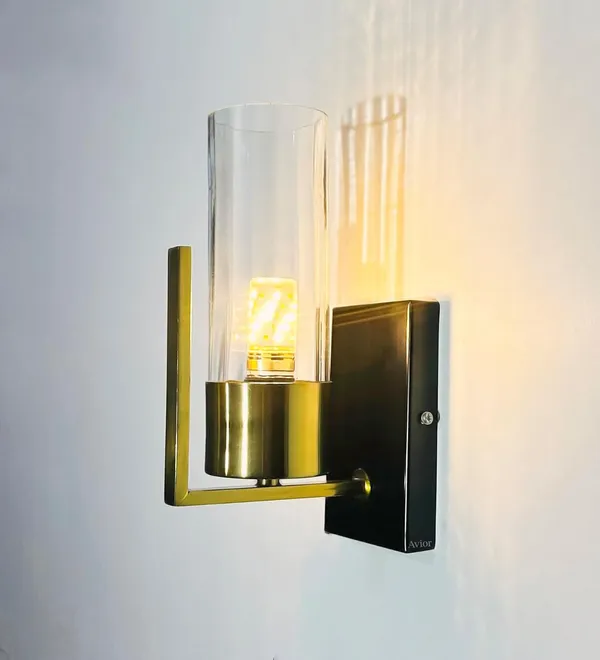 Avior_Black_Wall_Lamps_For_Bedroom,_Living_Room,_Restaurant_Decoration_Wall_Light,_Cafe_Lamps_And_Wall_Lights_For_Gallery_(Clear_Glass)