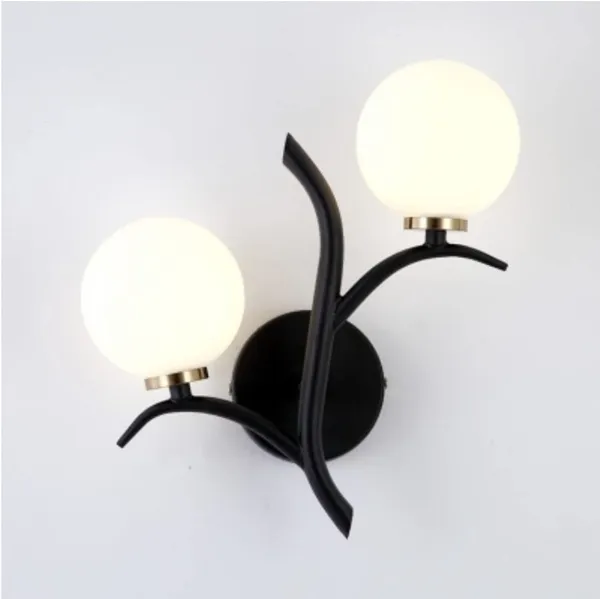 Avior_Black_Frosted_Glass_Wall_Light_Lamp_For_Bedroom,_Balcony,_Living_Room,_Restaurant,_Office