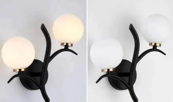 Avior_Black_Frosted_Glass_Wall_Light_Lamp_For_Bedroom,_Balcony,_Living_Room,_Restaurant,_Office