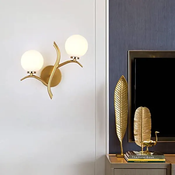 Avior_Gold_And_White_With_Frosted_Wall_Light_Lamp_For_Bedroom,_Balcony,_Living_Room,_Restaurant,_Office