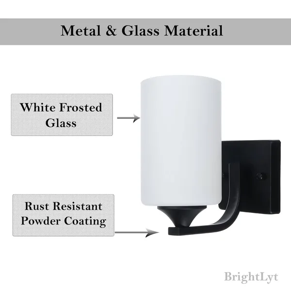 Avior_Black_One_Shade_Classic_Design_Wall_Lights_For_Living_Room,_Wall_Lamps_For_Bedroom_(Metal_Up_&_Down_Lighting,_One_Shade)