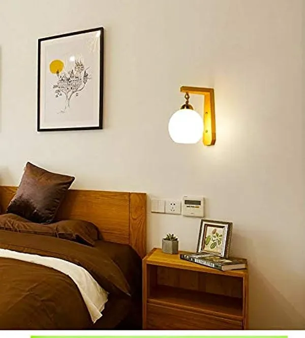 Avior_Natural_Wood_Wall_Hanging_Light,_Down_Side_Lighting_Wall_Lamp_For_Living_Room,_Wall_Lamps_For_Bedroom_(Natural_Wood)