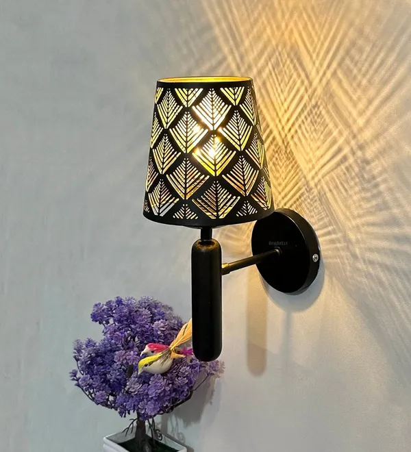 Avior_Black_40W_Sherry_Wall_Hanging_Light_Lamp_For_Bedroom/_Living_Room_(Wood)