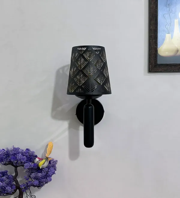 Avior_Black_40W_Sherry_Wall_Hanging_Light_Lamp_For_Bedroom/_Living_Room_(Wood)