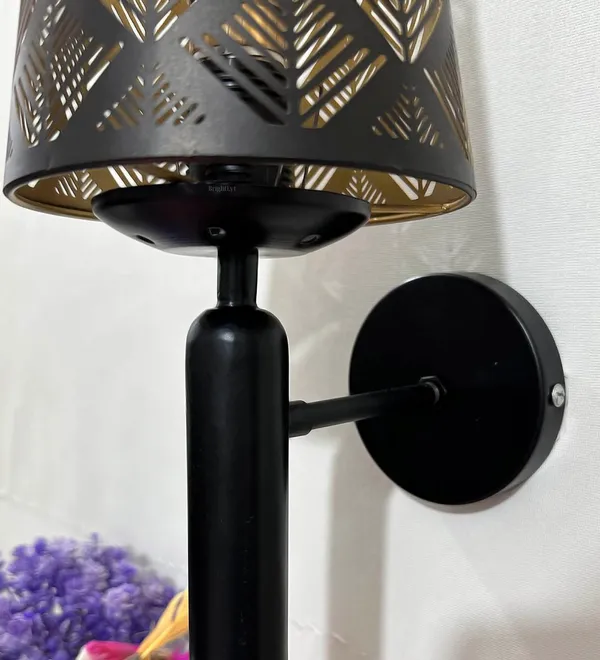 Avior_Black_40W_Sherry_Wall_Hanging_Light_Lamp_For_Bedroom/_Living_Room_(Wood)