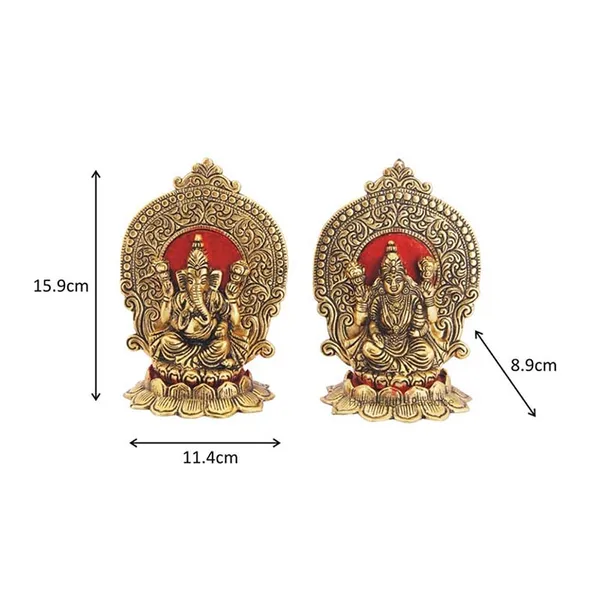 Golden_Metal_Lakshmi_Ganesh_Carved_Showpiece_Seated_On_Lotus,_6.25_Inch