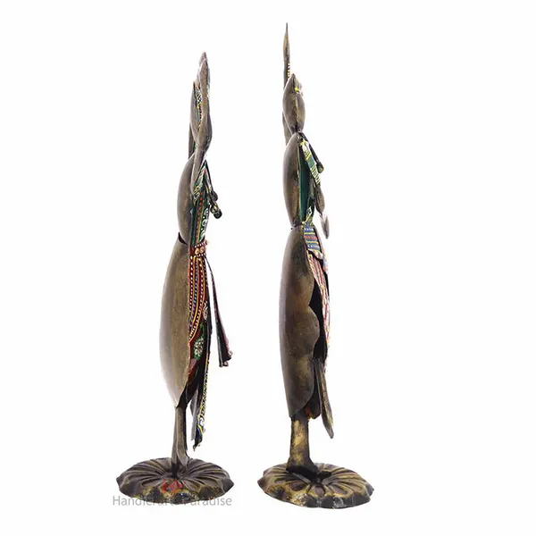 Multicolor_Bharatnatyam_Dancing_Couple_Showpiece,_17.75_Inch_(Set_Of_2)
