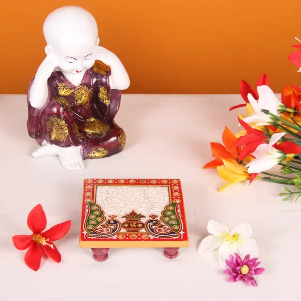 Multicolor_Marble_Chowki_For_Puja,_4_Inch__(Set_Of_4_Pc)
