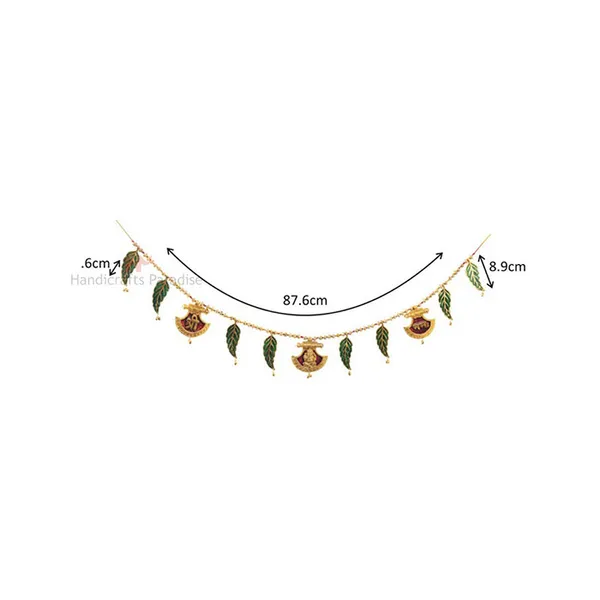 Multicolor_Bandanwar_With_Shree_Ganesha_Nama_Engraved_Motif