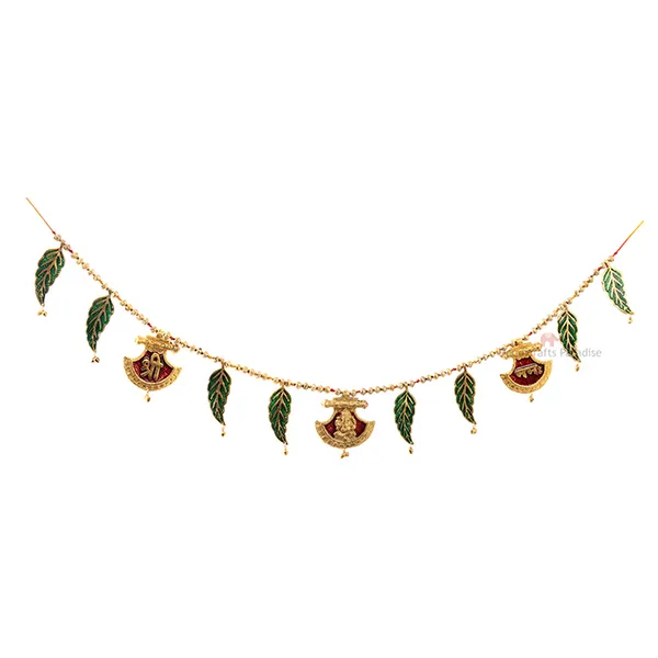 Multicolor_Bandanwar_With_Shree_Ganesha_Nama_Engraved_Motif