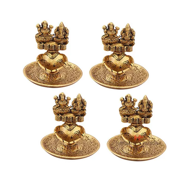 Golden_Lakshmi_Ganesh_Hand_Diya_For_Home_Decor_(Set_Of_4_Pc)