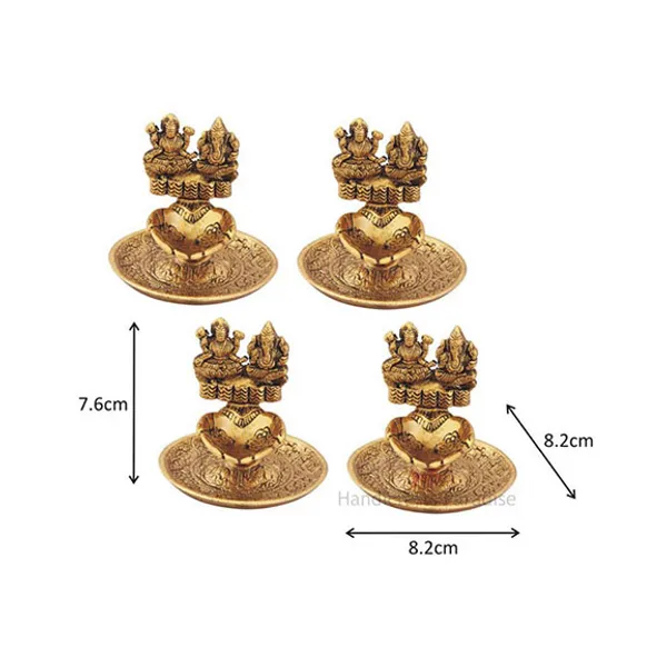 Golden_Lakshmi_Ganesh_Hand_Diya_For_Home_Decor_(Set_Of_4_Pc)