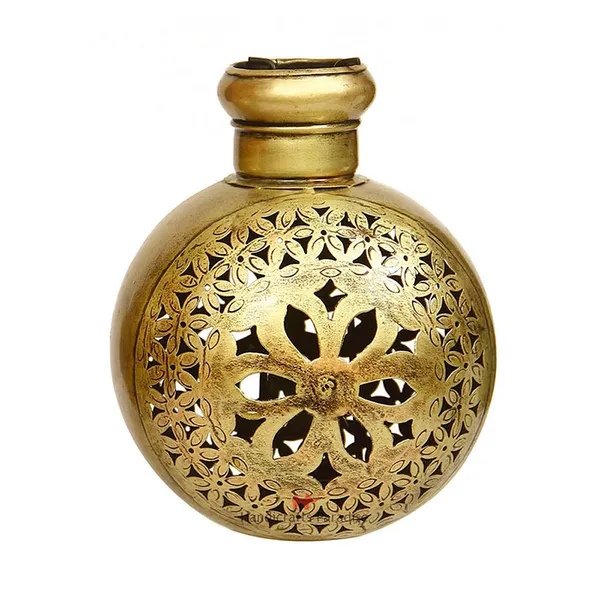 Golden_Kudi_Shape_Tealight_Holder_Cut_Work_Showpiece_,_8.5_Inch