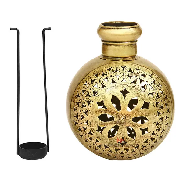 Golden_Kudi_Shape_Tealight_Holder_Cut_Work_Showpiece_,_8.5_Inch