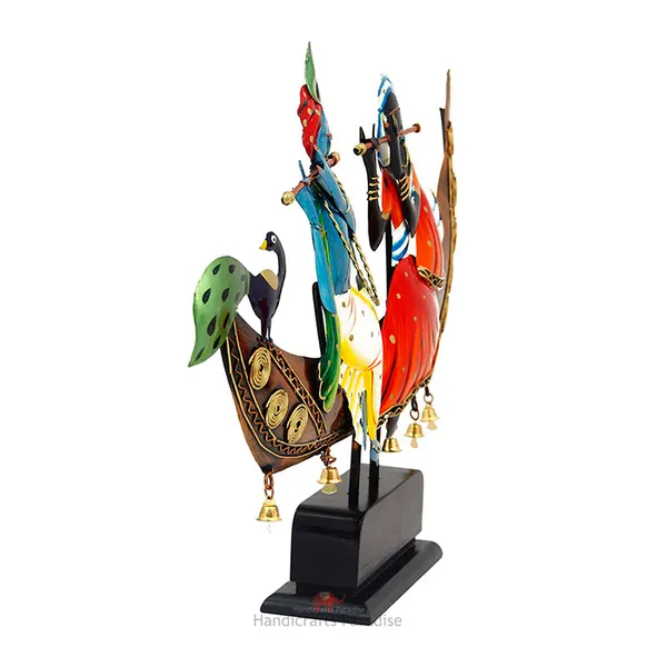 Multicolor_Iron_Radha_Krishna_Sitting_On_Boat_Showpiece,_12.75_Inch