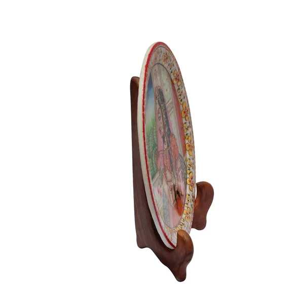 Multicolor_Banithani_Painted_Marble_Pate_,9_Inch