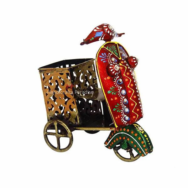 Red_Iron_Scooter_Pen_Holder_Showpiece_For_Home_Decor,_7_Inch