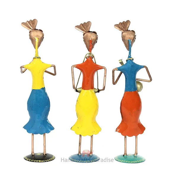 Multicolor_Iron_Showpiece_Figurine_Multicolour,_13.25_Inch_Set_Of_3_Pc