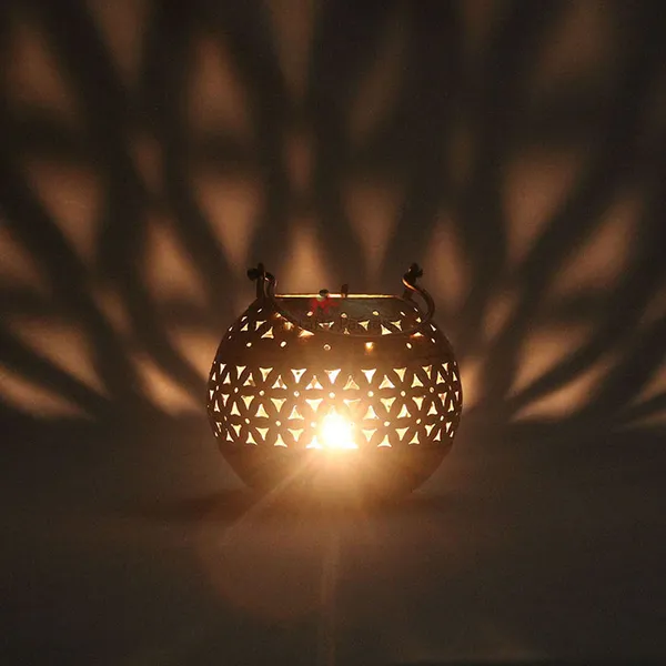 Rusty_Golden_Cut_Work_Tea_Light_With_Handle_,_5.25_Inches