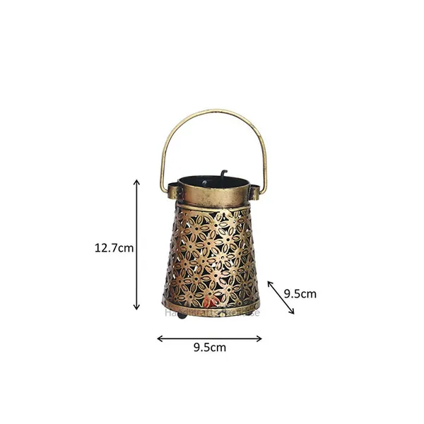 Rusty_Golden_Cut_Work_Lantern_Tea_Light_With_Handle_,_5_Inches