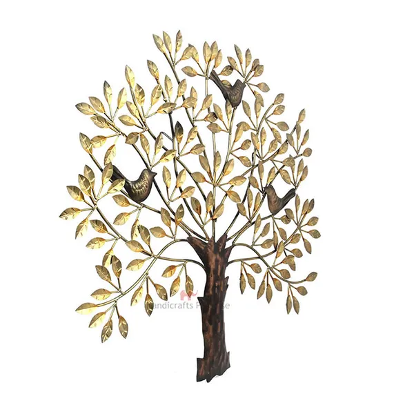 Golden_Wrought_Iron_Decorative_Tree_Wall_Art,_28_Inch