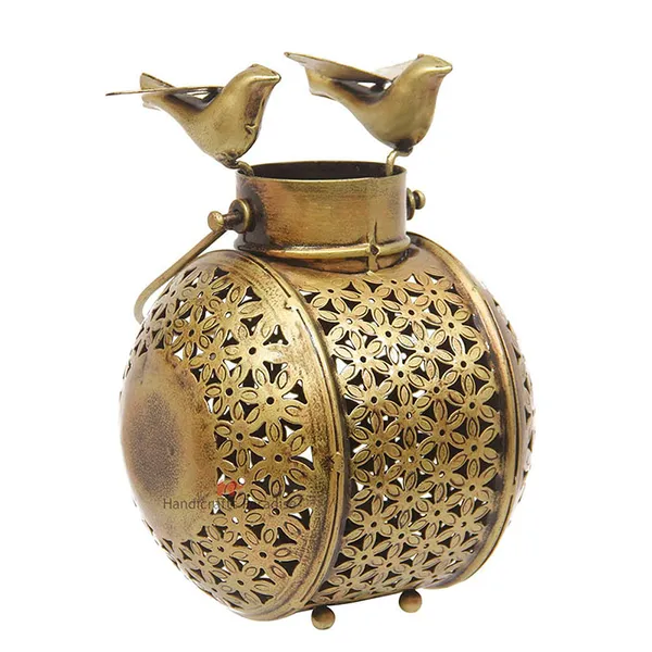 Golden_Bird_Tealight_Holder_Wall_Hanging_Cut_Work_Showpiece_,_8.75_Inch
