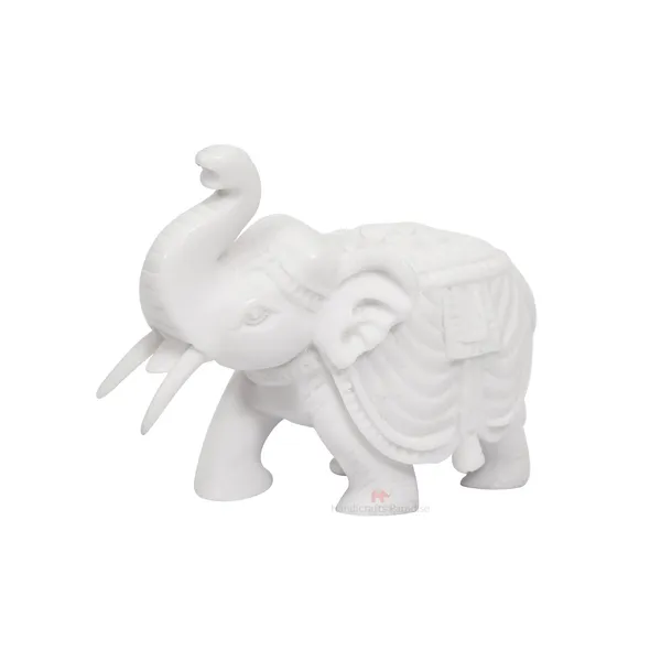 White_Trunk_Up_Elephant_For_Home_Decor,_2.25_Inch