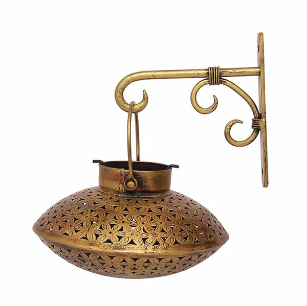 Golden_Wrought_Iron_Degchi_Dhoop_Pot_,_7_Inch
