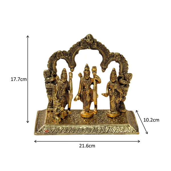 Golden_Ram_Darbar_Idol_Metal_Showpiece