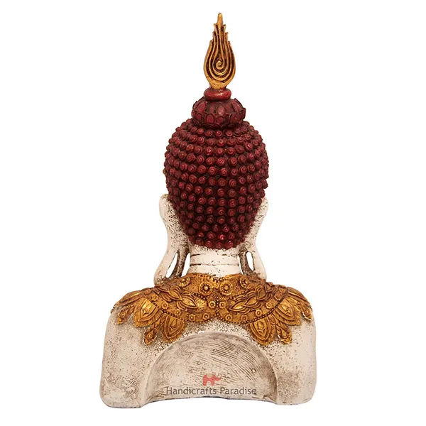 White_Tara_Buddha_Carved_Showpiece_For_Home_Dacor,_13.25_Inch