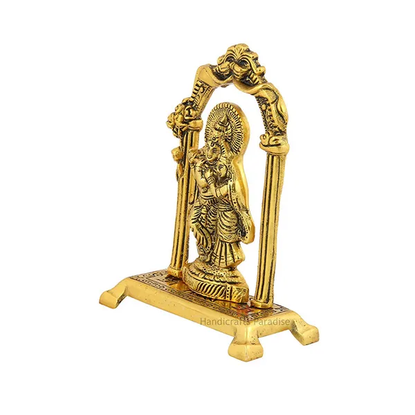 Golden_Radha_Krishna_Standing_Under_Mehrab_Showpiece-_7_Inches