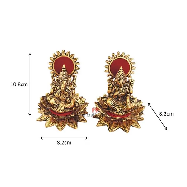 Golden_Aluminium_Lakshmi_Ganesh_Seated_On_Lotus,_4.25_Inch,_(Set_Of_2_Piece)