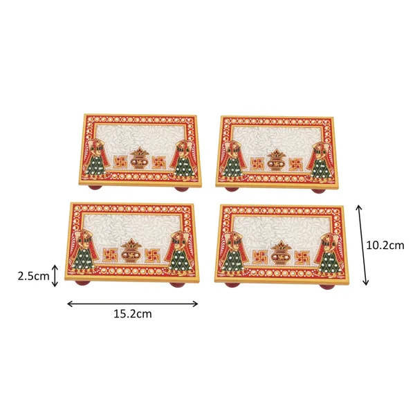 Multicolor_Marble_Rectangle_Shape_Puja_Chowki_With_Kalash_Design_(Set_Of_4Pc)