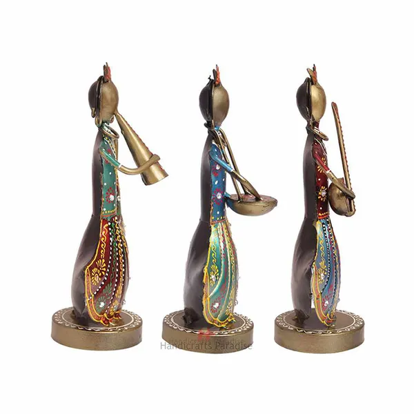 Multicolor_Wrought_Iron_Musical_Dancing_Angels_Showpiece,_9.5Inch,_(Set_Of_3Pc)