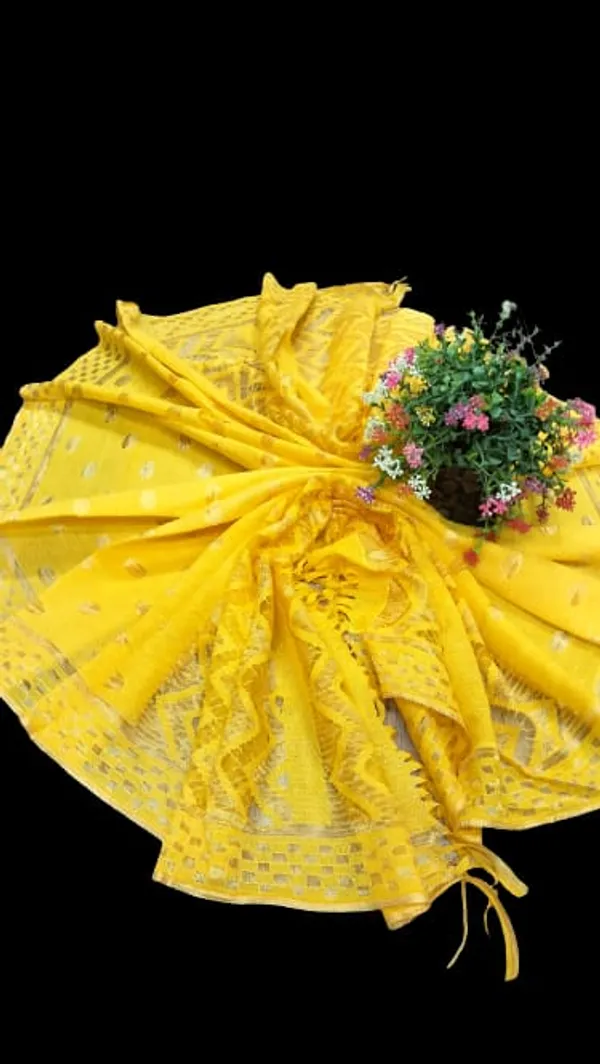 Women_Yellow_Weaving__Silk_Dupatta