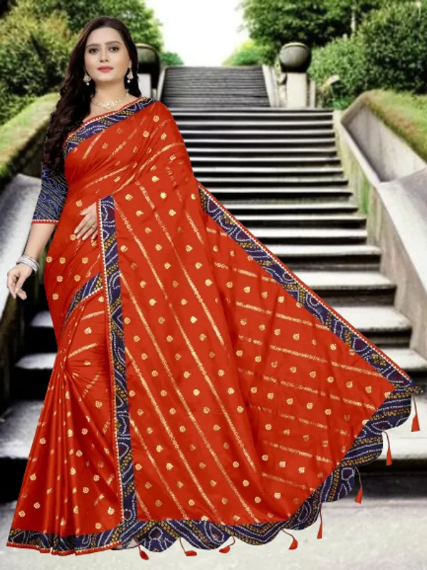 Orange_Art_Silk_Printed_Party_And_Festive_Bollywood_Pure_Saree_With_unstitched_Blouse