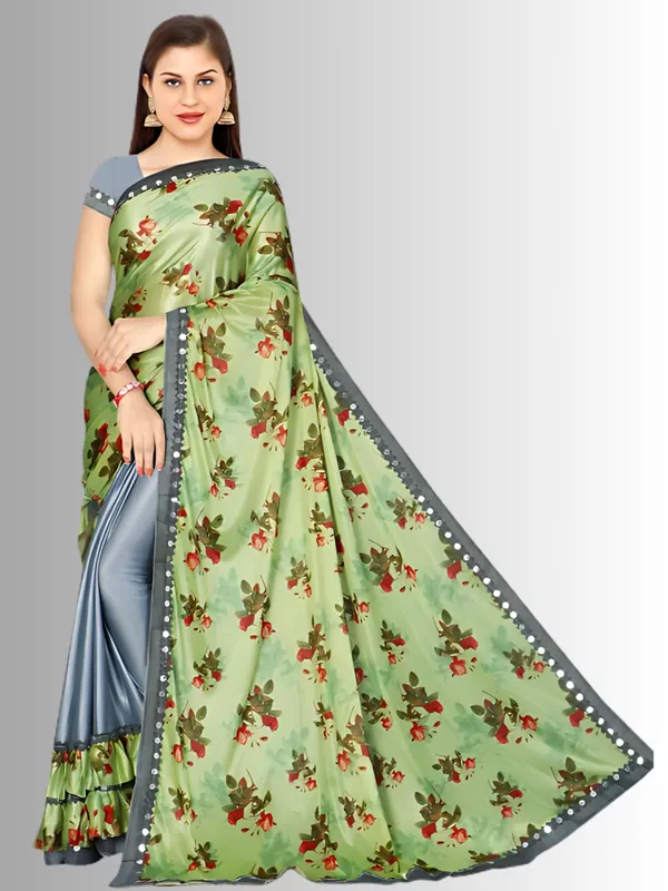 Grey_Lycra_Blend_Digital_Print_Wedding_And_Festive_Bollywood_Blend_Saree_With_unstitched_Blouse