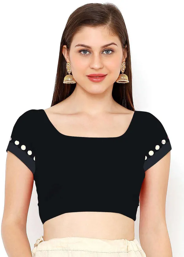 Black_Lycra_Blend_Digital_Print_Wedding_And_Festive_Bollywood_Blend_Saree_With_unstitched_Blouse