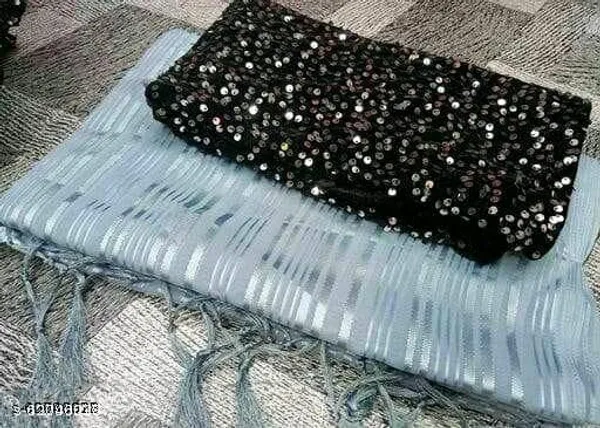 Grey_Designer_Fancy_Chiffon_Saree_With_Sequance_Blouse_Piece